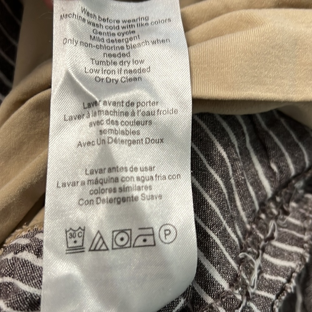 Linen Maternity Pants - Picture 4 of 5